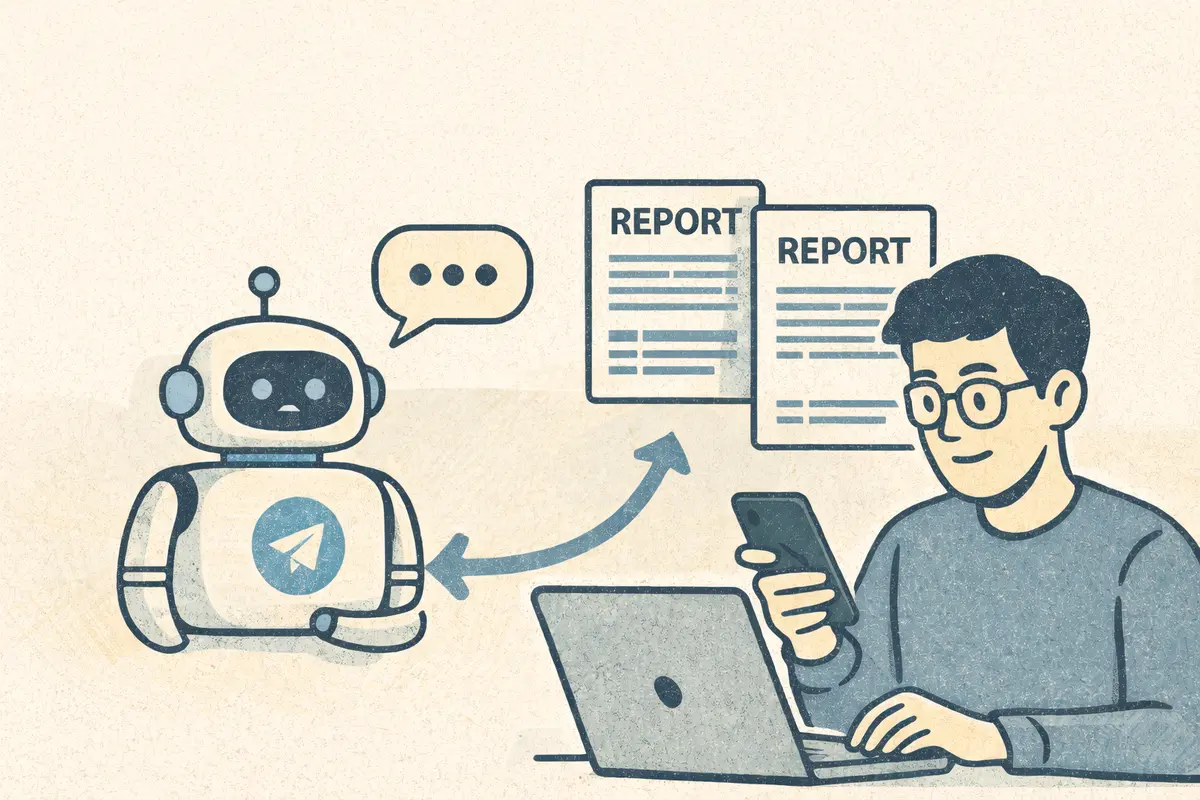 Cover Image for 實驗用AI產報告的心得，以telegram bot爲例子